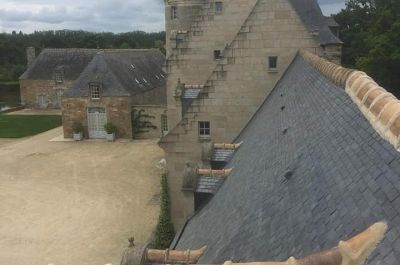 Rénovation du chateau de la Coudrais (Ploubalay)